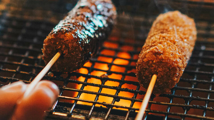 Croquetas yakitori from Dale Street Food