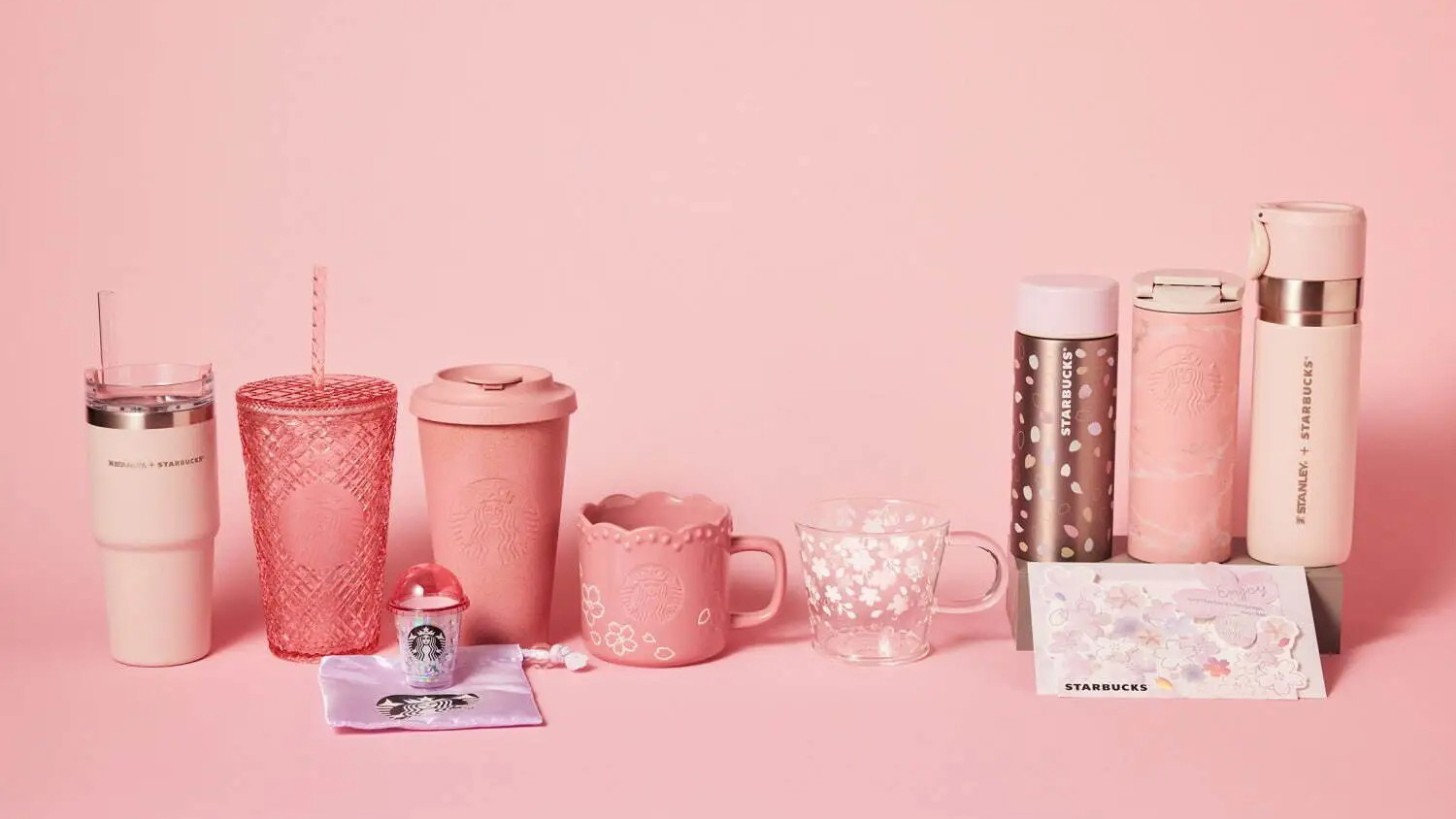 Starbucks's Japan-exclusive cherry blossom collection for 2023 is here