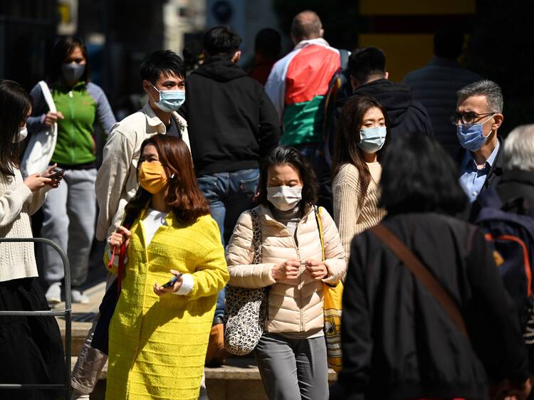 Mask in Hong Kong