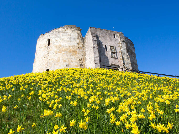 Climb up Clifford’s Tower