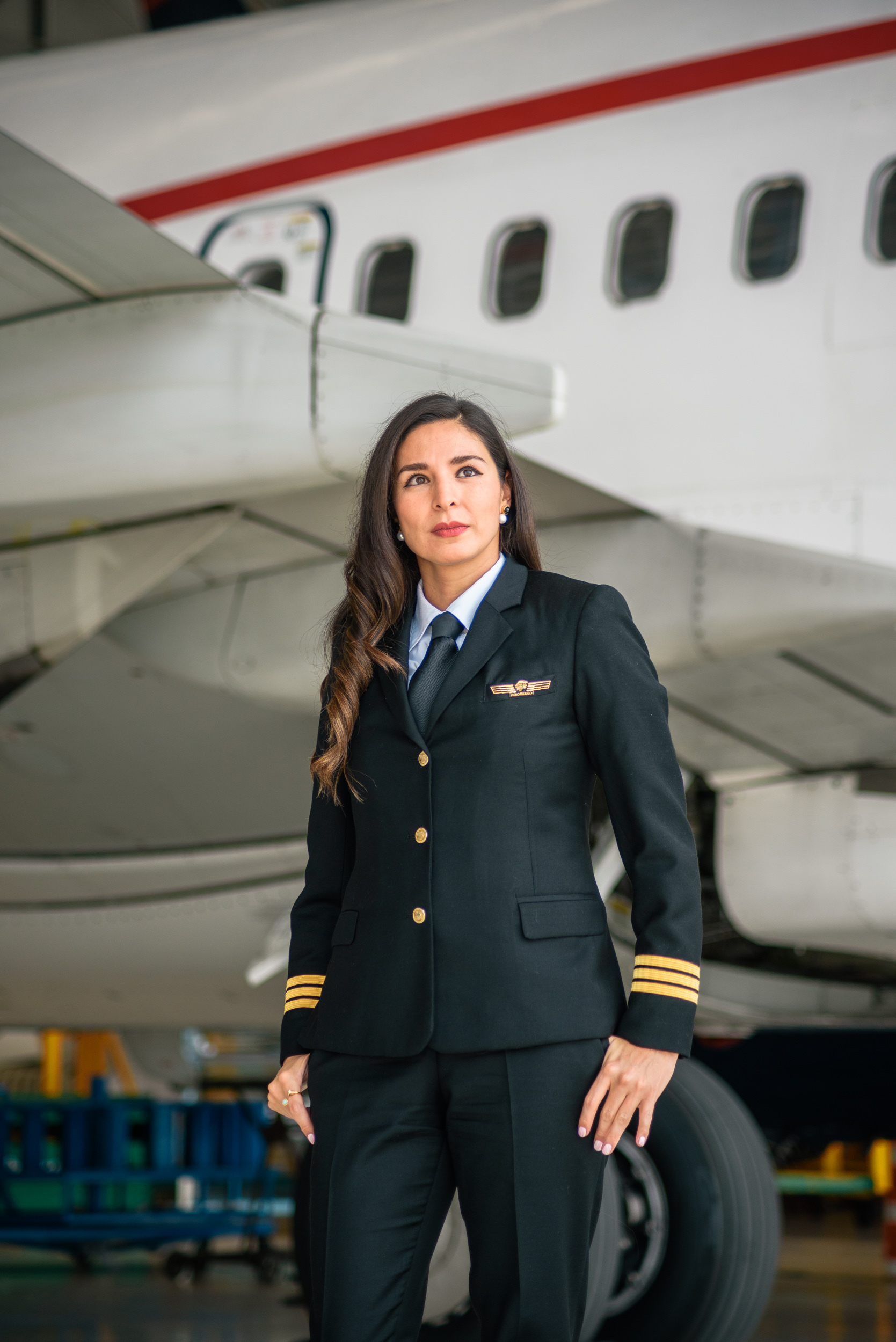 Daniela Méndez, piloto de Aeromexico