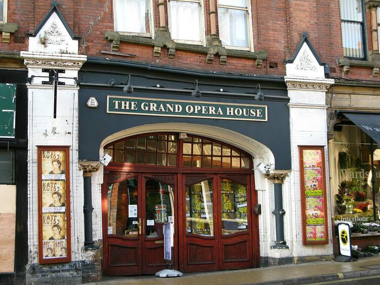 Enjoy a comedy show at the Grand Opera House