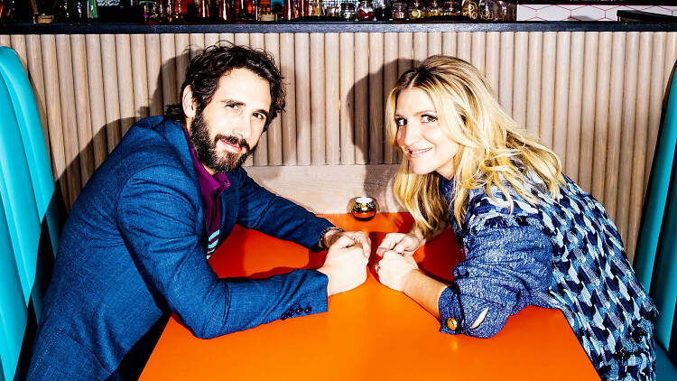 Josh Groban and Annaleigh Ashford