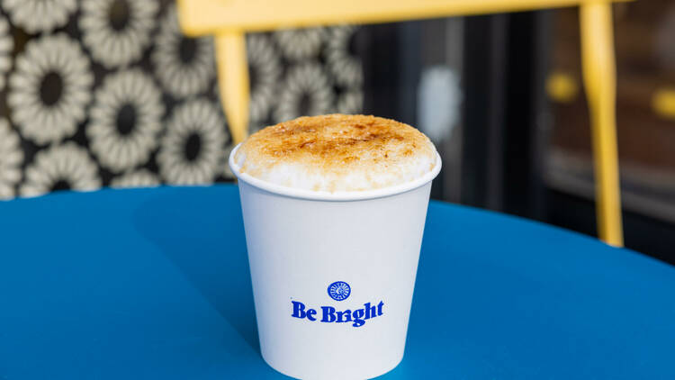 Be Bright coffee cup