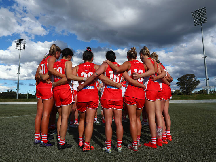 Join the Swans AFLW athletes at the Dolphin