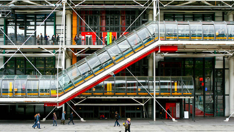 See modern art masterpieces at the Centre Pompidou