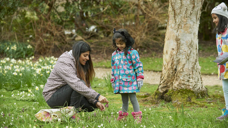 Easter egg hunt at Osterley Park and House