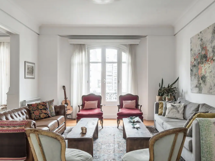 The Parisian-style flat in Palermo