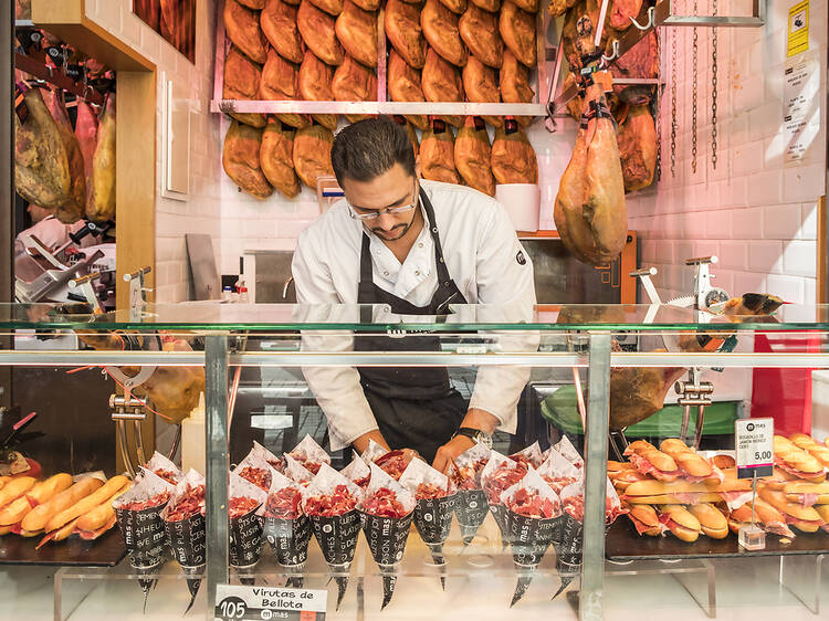 Fill your boots at the San Miguel Market