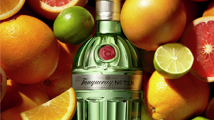 Celebrate the flavours of Tanqueray No. Ten