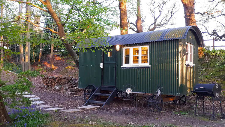 shepards hut airbnb