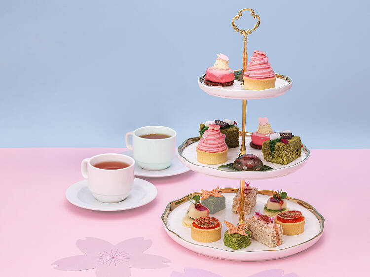 nina patisserie sakura afternoon tea