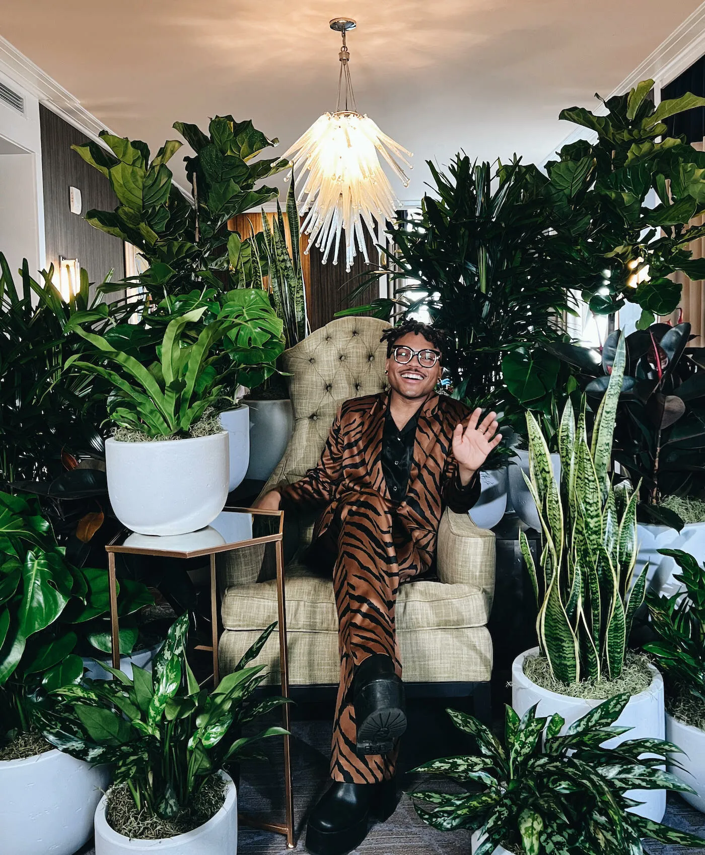 Plant Kween with their curation of plant pals
