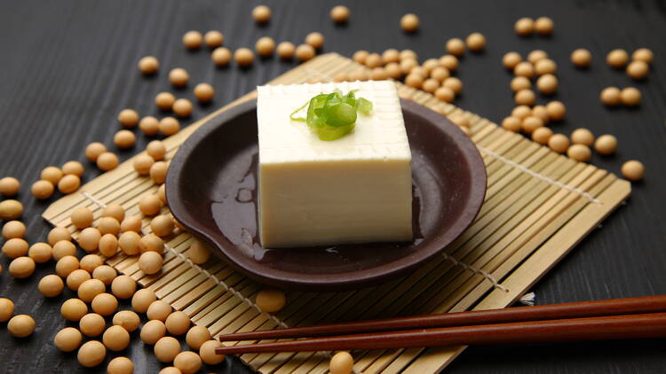 Tofu stock image