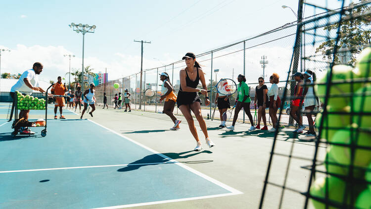 For a racket (on and off the court): Slice Girls Tennis Club