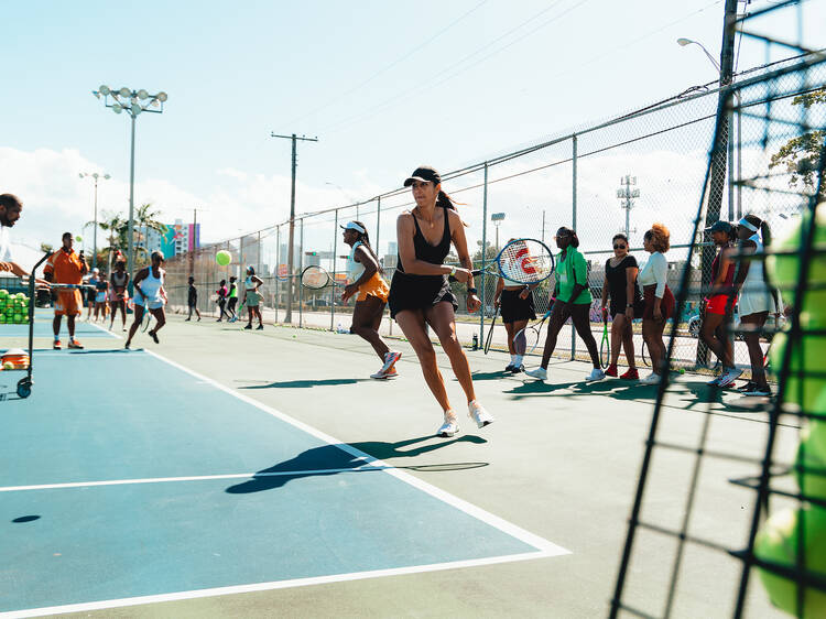For a racket (on and off the court): Slice Girls Tennis Club