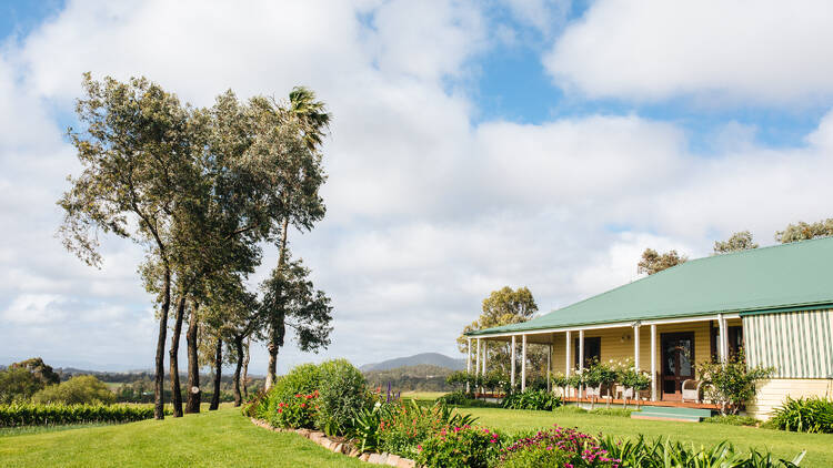 A house and garden in the Hunter Valley