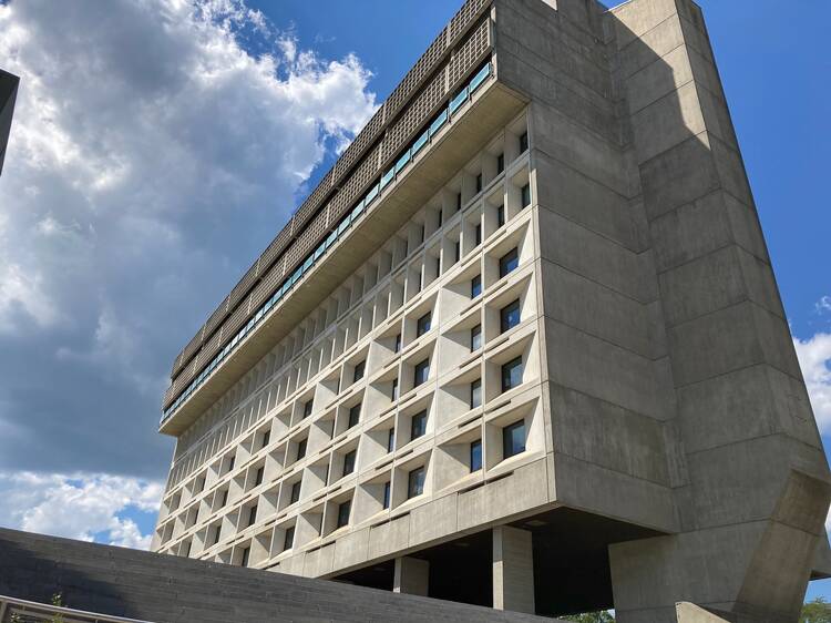 Amherst, Massachusetts Brutalist 