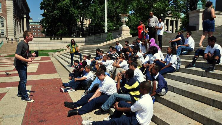 High school students in NYC