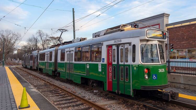 boston green line mbta slow zone