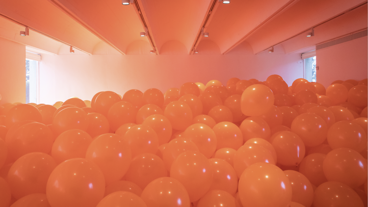 Martin Creed Work No. 1513: Half the Air in a Given Space