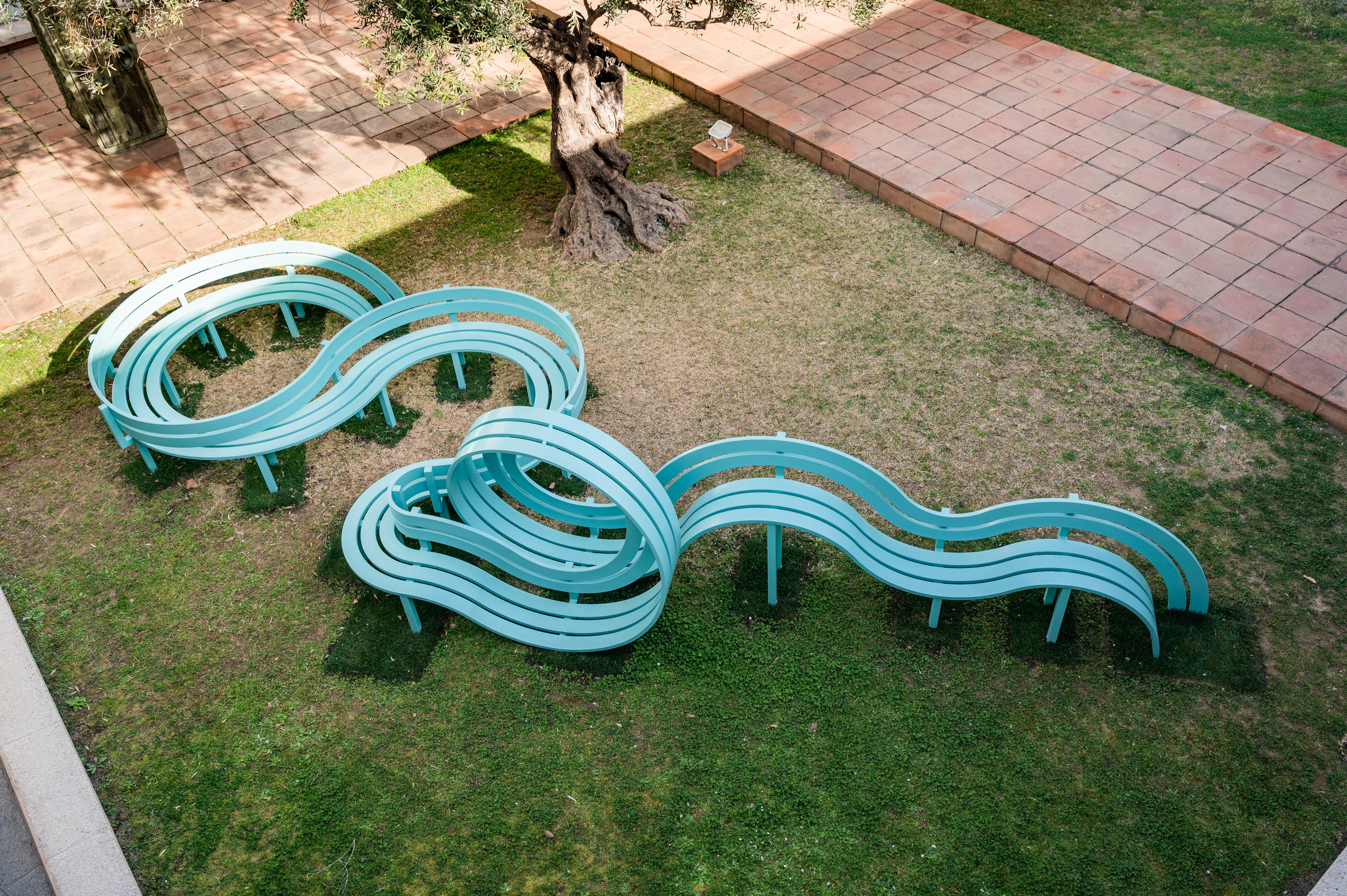 Jeppe Hein. Modified Social Bench for Venice