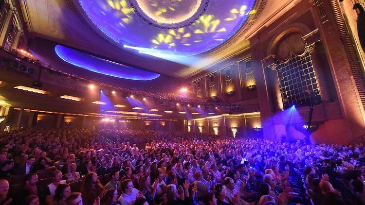 Palais Theatre during Melbourne International Comedy Festival