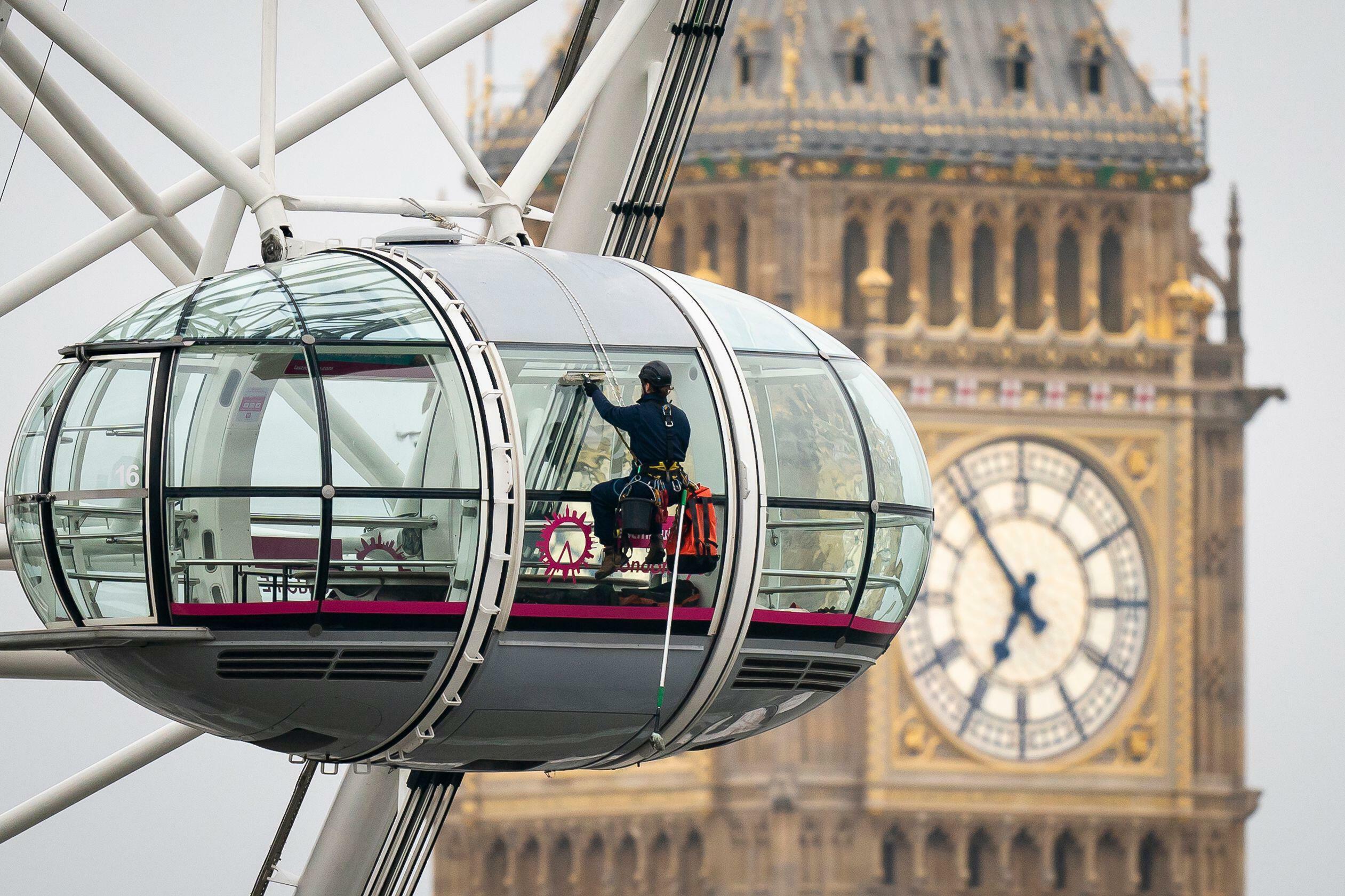 Up in the sky with The London Eye