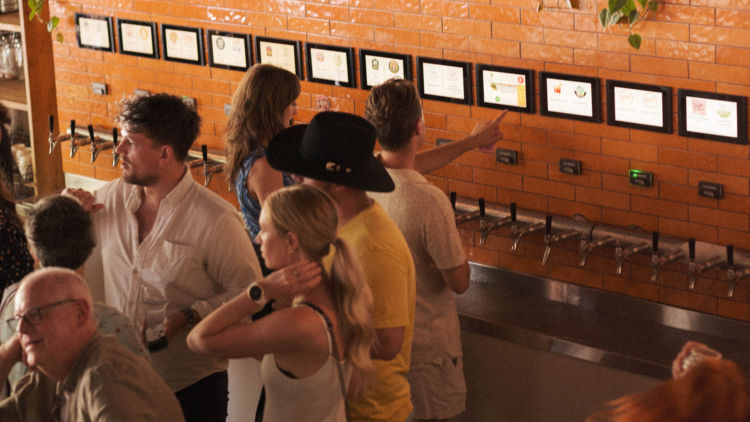 People inside the bar at Buddy's