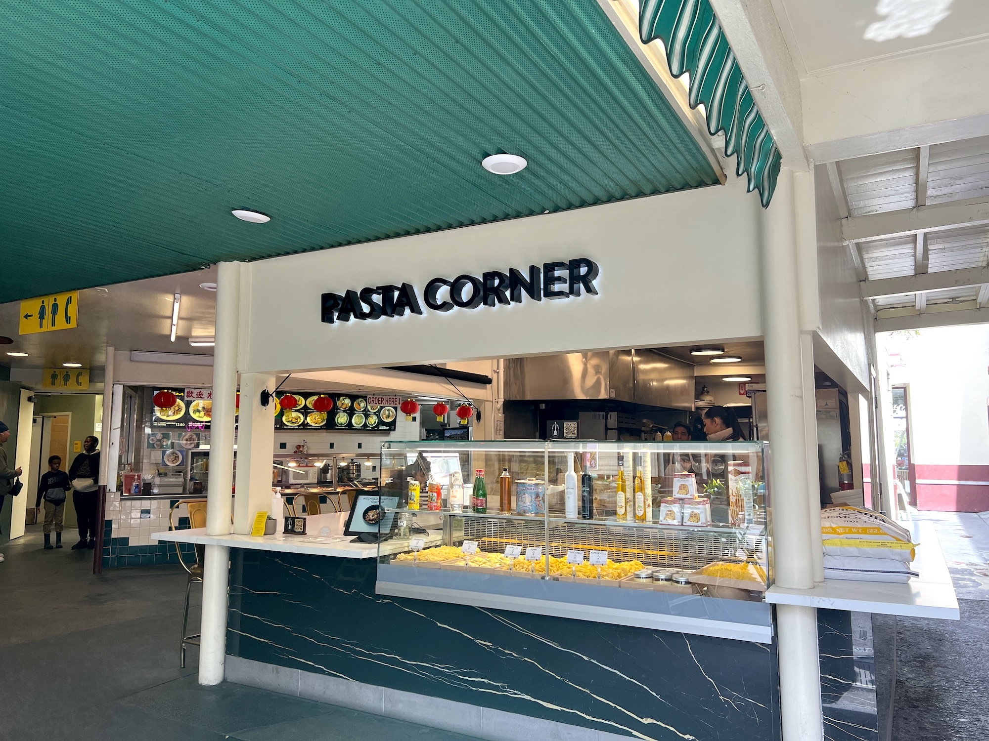 Pasta Corner at the Original Farmers Market