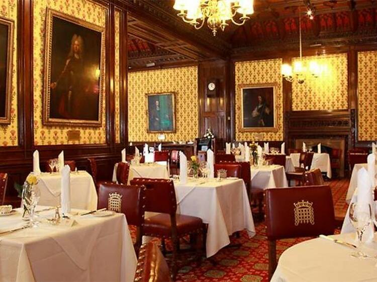 You can dine at the House of Lords restaurant for three days only