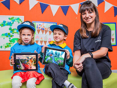 Get value out of their screen time through a Code Camp Get value out of their screen time through a Code Camp