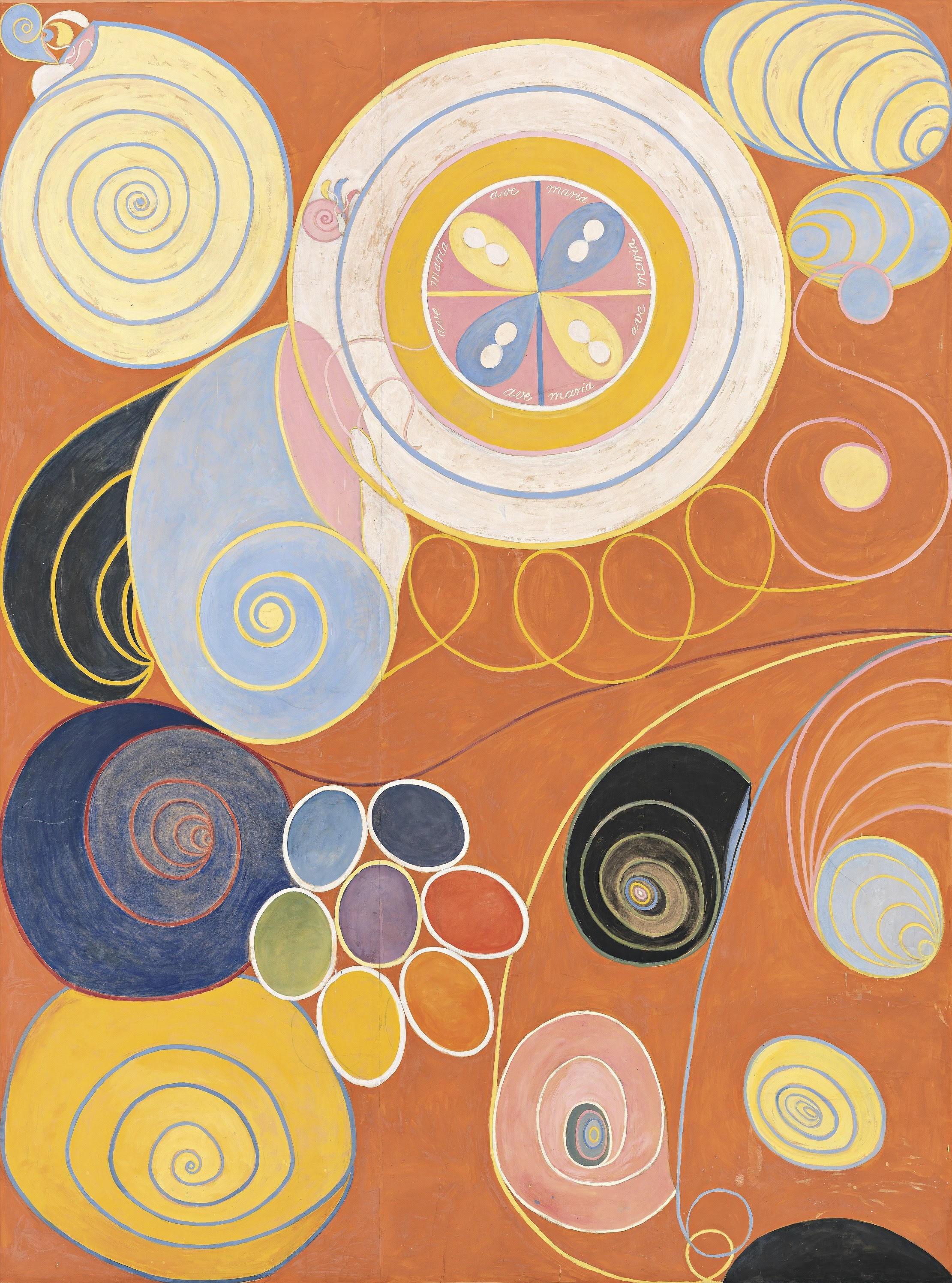 Hilma af Klint, The Ten Largest, Group IV No.3, Youth, 1907. Courtesy of The Hilma af Klint Foundation.