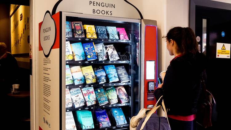 Penguin vending machine