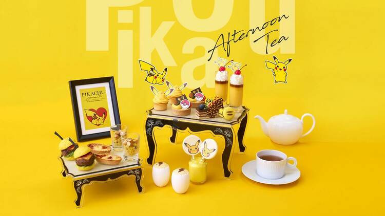 Zelkova Pikachu Afternoon Tea