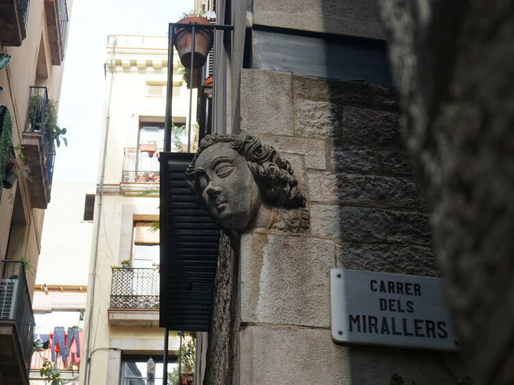 Carassa del carrer dels Mirallers