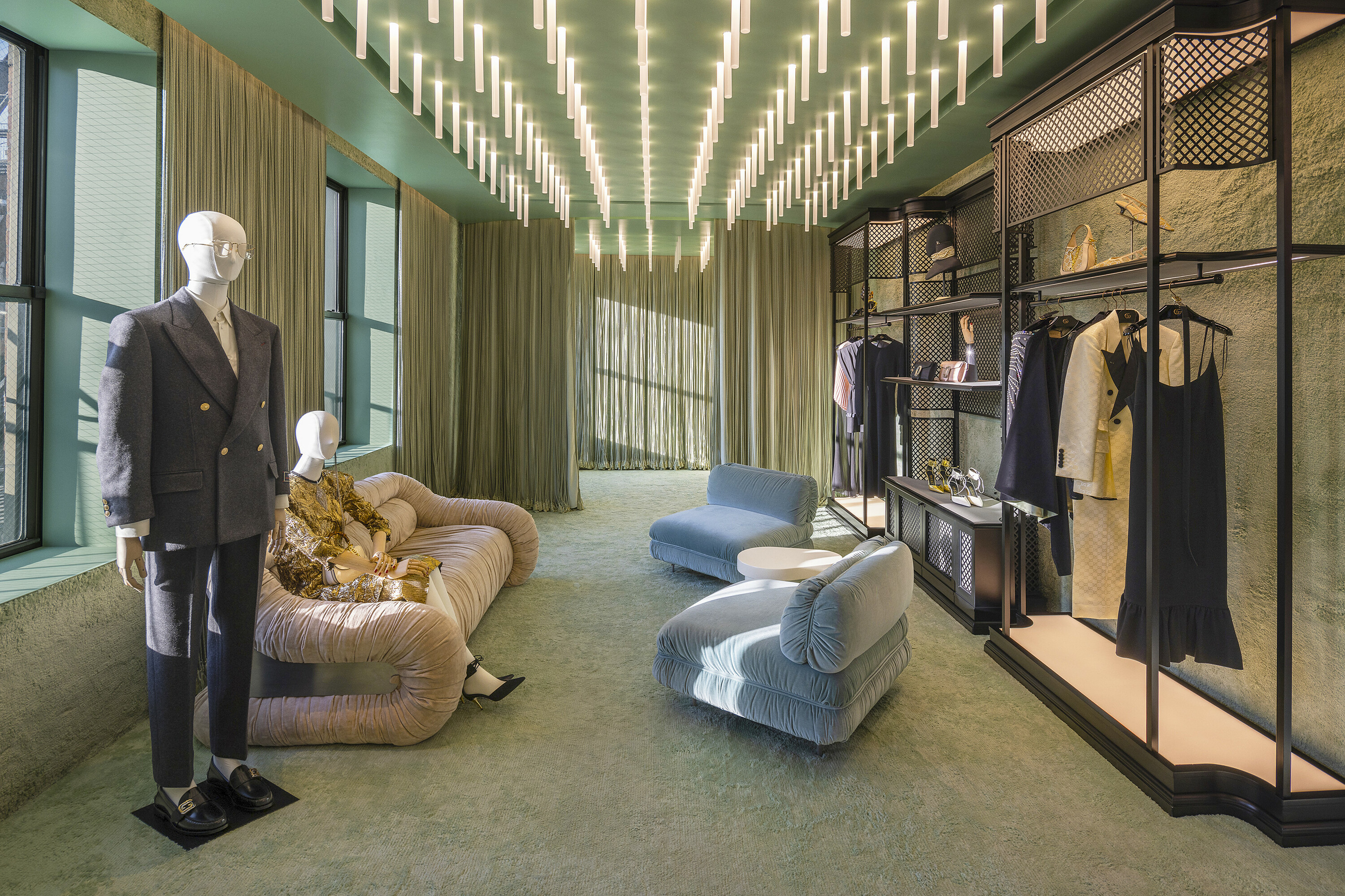 inside gucci store