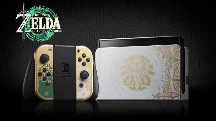 Consola Nintendo Switch OLED edición The Legend of Zelda: Tears of the Kingdom 