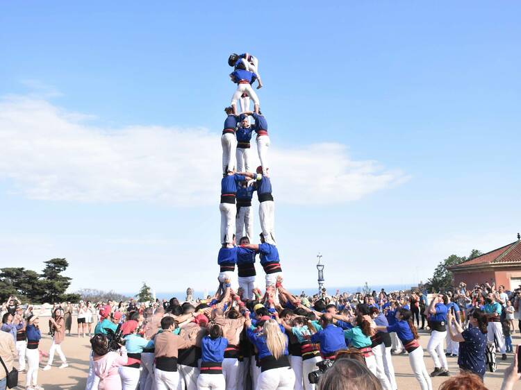 Castellers amb Gràcia