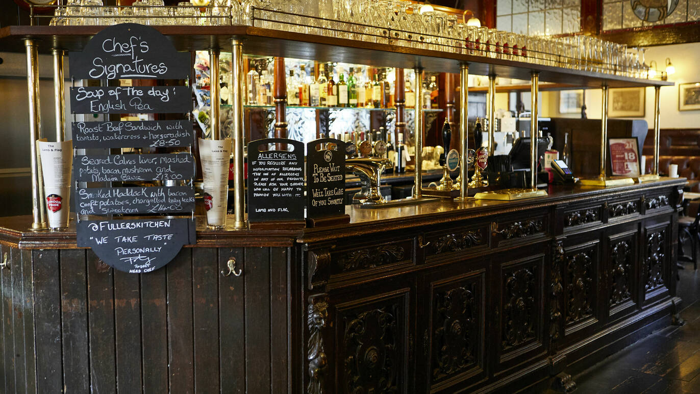 Lamb & Flag Bars and pubs in Covent Garden, London