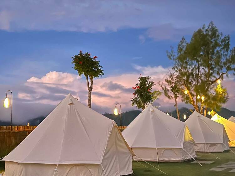 6. Sunrise Hill Camp in Bali