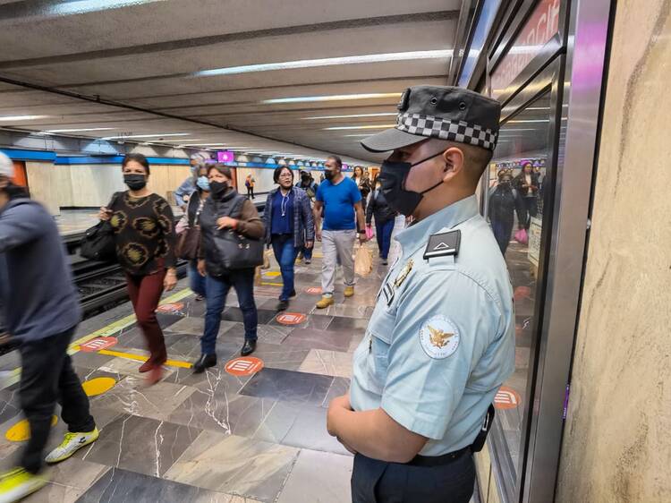 Retirarán a la Guardia Nacional del Metro de la CDMX