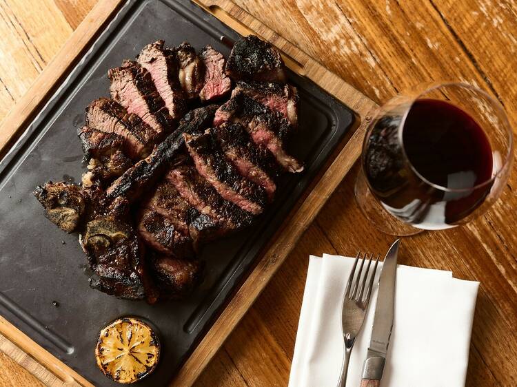 Get stuck into one of Sydney's best steaks