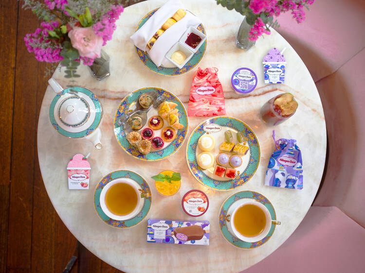 Häagen-Dazs x Madame Fù：春日莓果盛宴下午茶