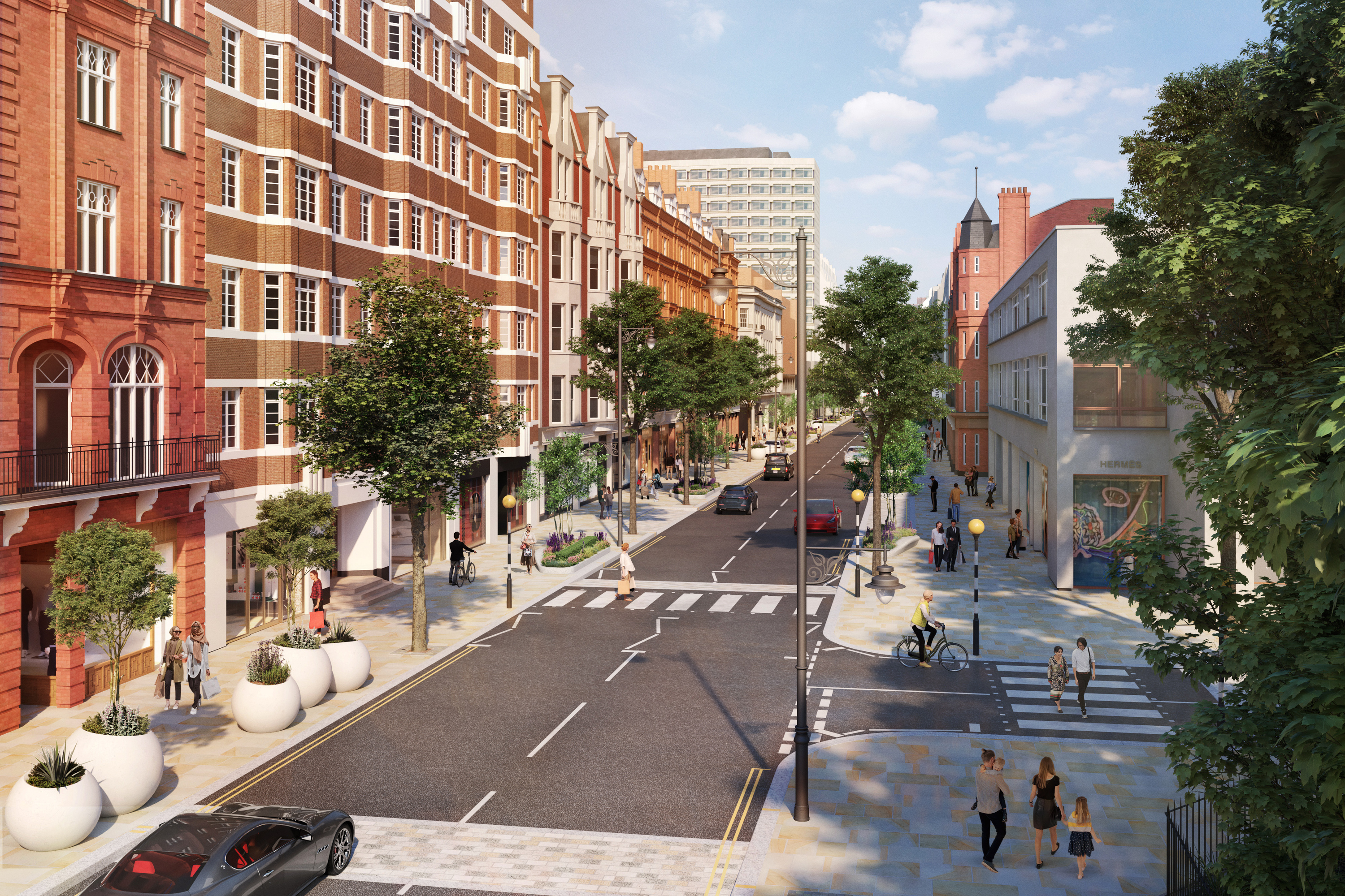 Sloane Street is getting a frankly unnecessary £46m makeover