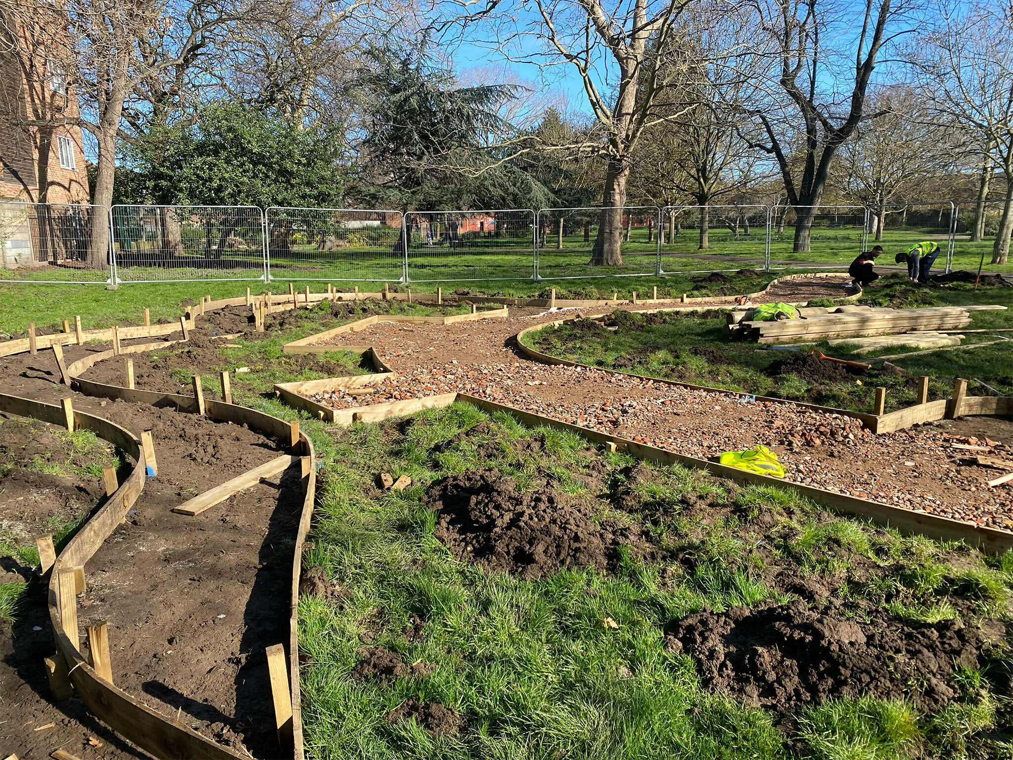Spring has sprung for Newham Council as it opens a new community garden