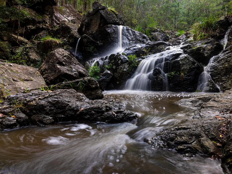 Simpson Falls and JC Slaughter Falls