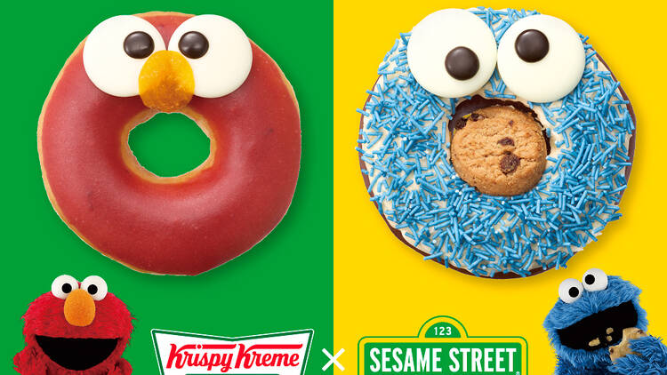 Sesame Street Krispy Kreme Japan