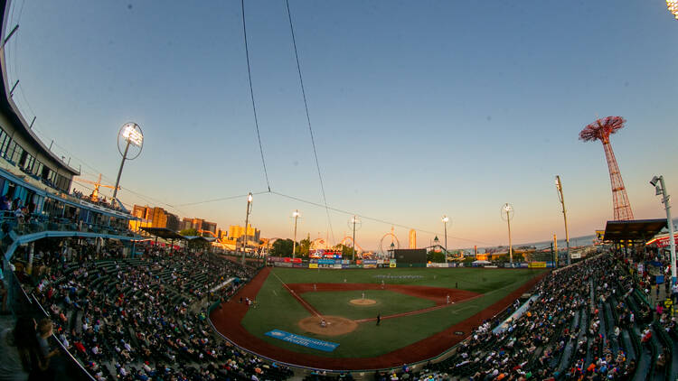 The Brooklyn Cyclones stadium.