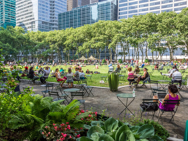 Shop local at Bryant Park